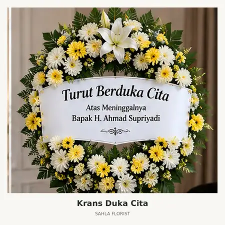 Krans Bunga Duka Sungai Kunjang